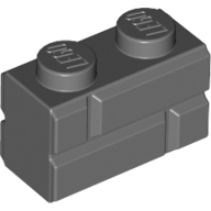 Brick Special 1 x 2 with Masonry Brick Profile (98283)