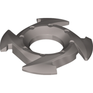 Ring 4 x 4 with 2 x 2 Opening and 4 Arrow Ends (Ninjago Spinner Crown) (98341)