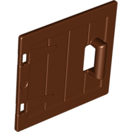Duplo Door / Lid, Wood Effect (98459)