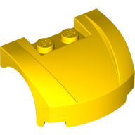 Vehicle Body, Wheel Arch / Mudguard 3 x 4 x 1 2/3 Low Profile, Curved Front (98835)