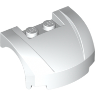 Vehicle Body, Wheel Arch / Mudguard 3 x 4 x 1 2/3 Low Profile, Curved Front (98835)