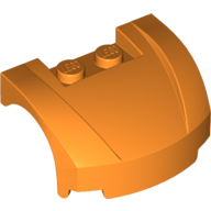 Vehicle Body, Wheel Arch / Mudguard 3 x 4 x 1 2/3 Low Profile, Curved Front (98835)