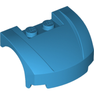 Vehicle Body, Wheel Arch / Mudguard 3 x 4 x 1 2/3 Low Profile, Curved Front (98835)