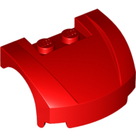Vehicle Body, Wheel Arch / Mudguard 3 x 4 x 1 2/3 Low Profile, Curved Front (98835)