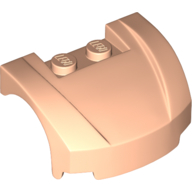 Vehicle Body, Wheel Arch / Mudguard 3 x 4 x 1 2/3 Low Profile, Curved Front (98835)