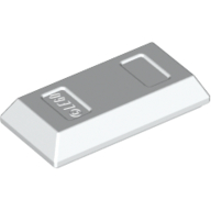 Tile Special 1 x 2 with Sloped Walls AKA Money / Gold Bar [Ingot] (99563)