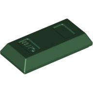 Tile Special 1 x 2 with Sloped Walls AKA Money / Gold Bar [Ingot] (99563)