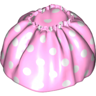 Duplo Skirt Satin with White Polka Dots (99771pr0001)