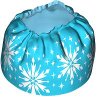 Duplo Skirt with Snowflakes Print (99771pr0006)