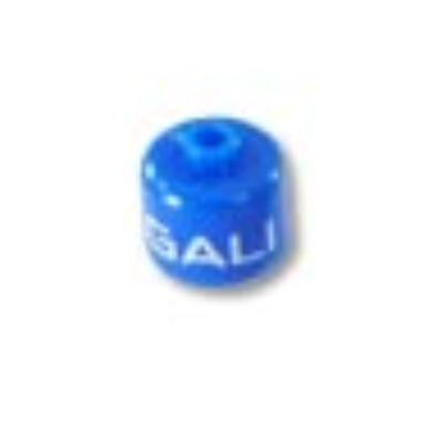Pen Bead, Round Large, Curved Edges / Cylinder with 'GALI' Print (penupn0006pr0019)