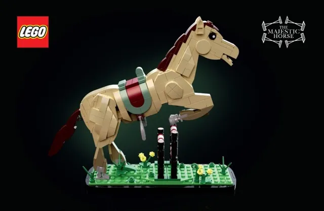 The Majestic Horse van LEGO – productfoto