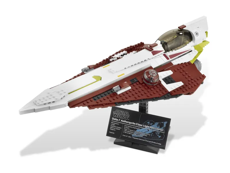Obi-Wan's Jedi Starfighter van LEGO – productfoto