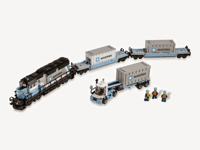 Maersk Container Train de LEGO – photo du produit