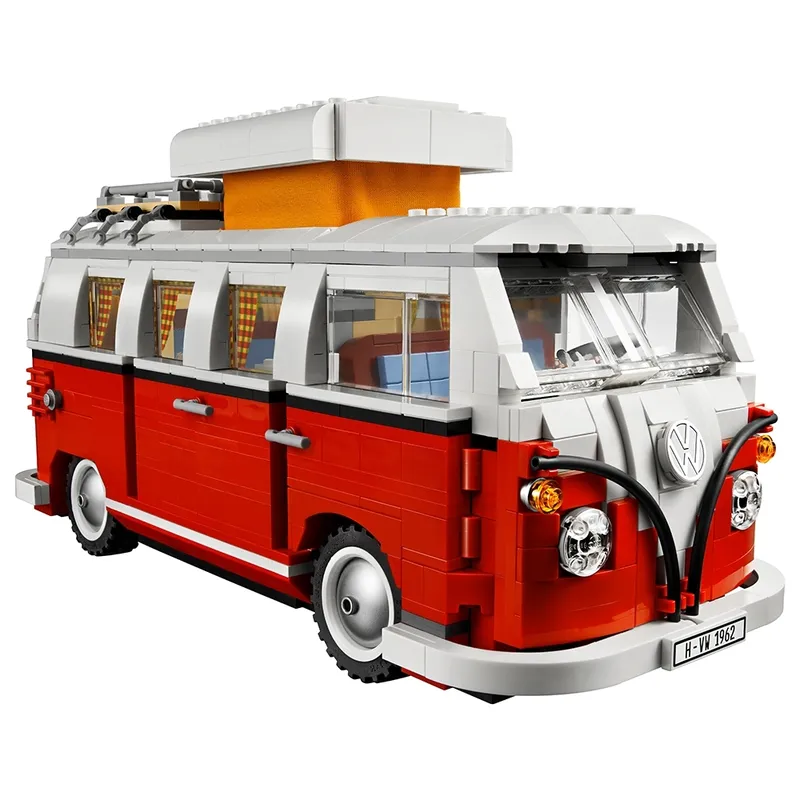 LEGO 10220 Volkswagen T1 Camper Van, 1.334 stenen