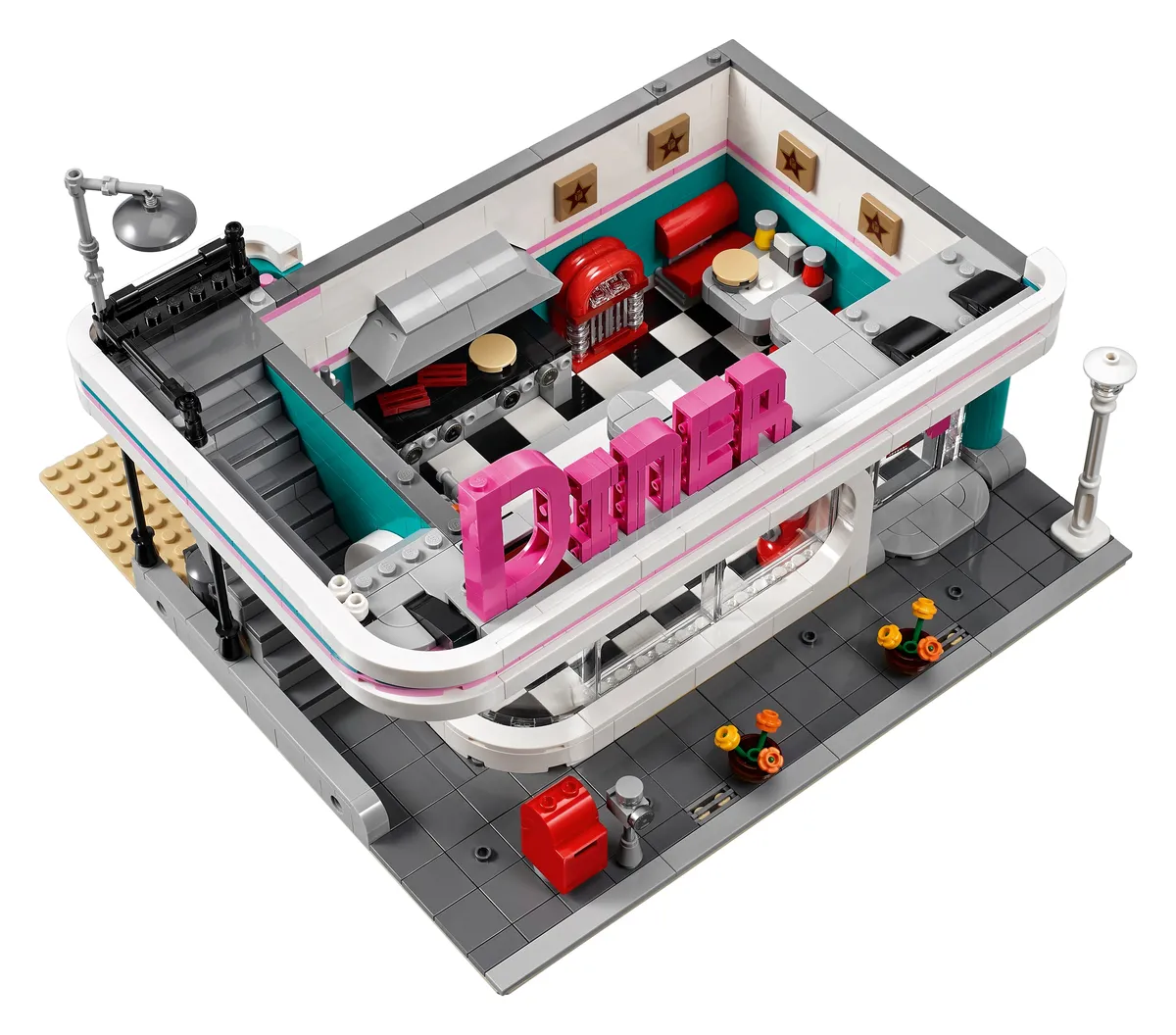 LEGO Downtown Diner (10260) - Bild 3