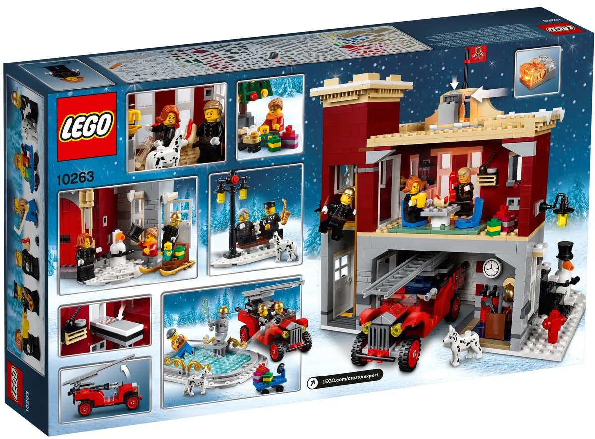LEGO Winter Village Fire Station (10263) - afbeelding 13