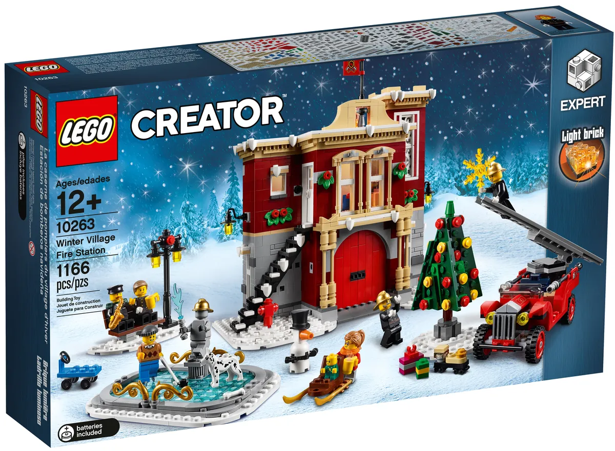LEGO Winter Village Fire Station (10263) - afbeelding 1