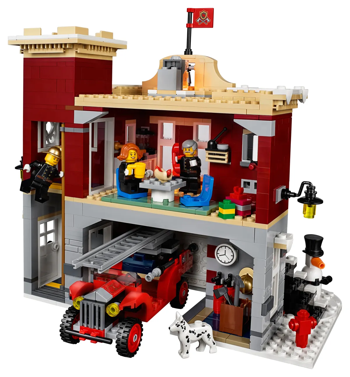LEGO Winter Village Fire Station (10263) - afbeelding 3