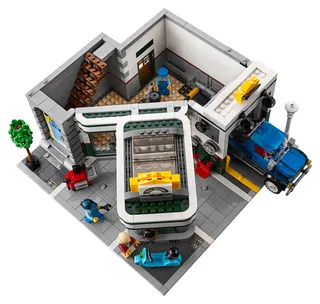 Corner Garage van LEGO – productfoto 3 van 14