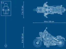 LEGO Harley-Davidson® Fat Boy® (10269) - afbeelding 11