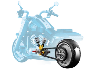 Harley-Davidson® Fat Boy® de LEGO – photo du produit 8 sur 12