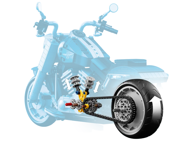 Harley-Davidson® Fat Boy® de LEGO – photo du produit 8 sur 12