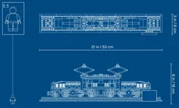 LEGO Crocodile Locomotive (10277) - afbeelding 18