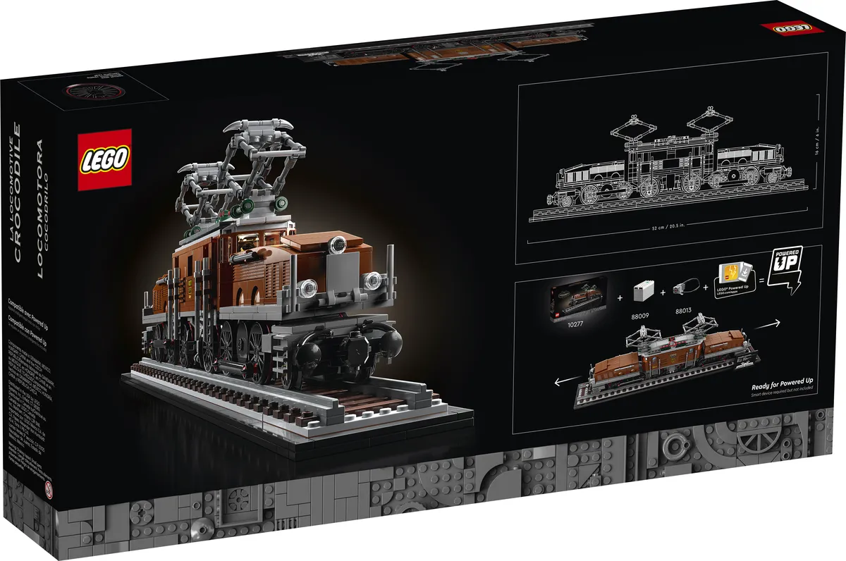 LEGO Crocodile Locomotive (10277) - Bild 4