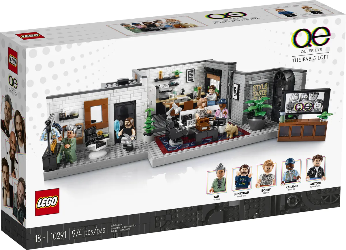 LEGO Queer Eye – The Fab 5 Loft (10291) - Bild 5
