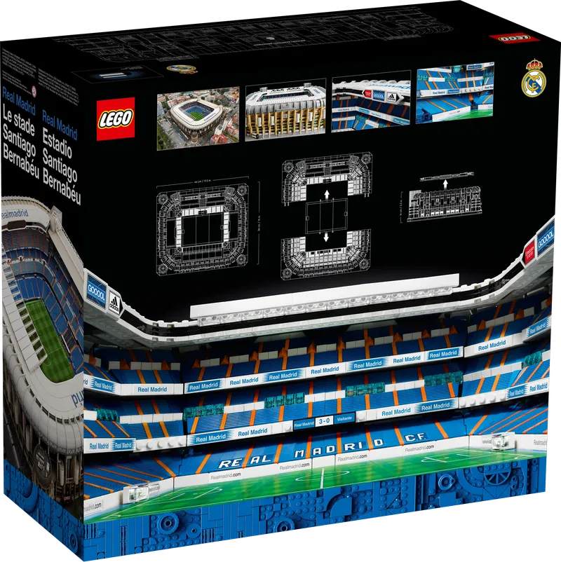 Real Madrid – Santiago Bernabéu Stadium fra LEGO – produktbillede 8 af 10