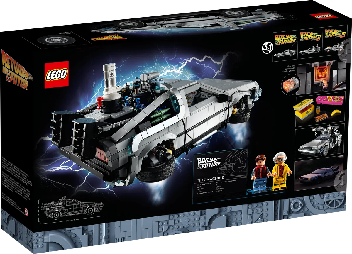 LEGO Back to the Future Time Machine (10300) - afbeelding 12