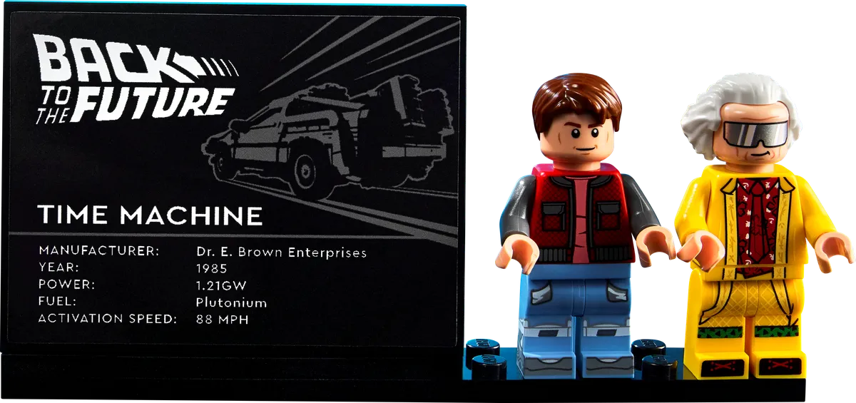 LEGO Back to the Future Time Machine (10300) - afbeelding 7