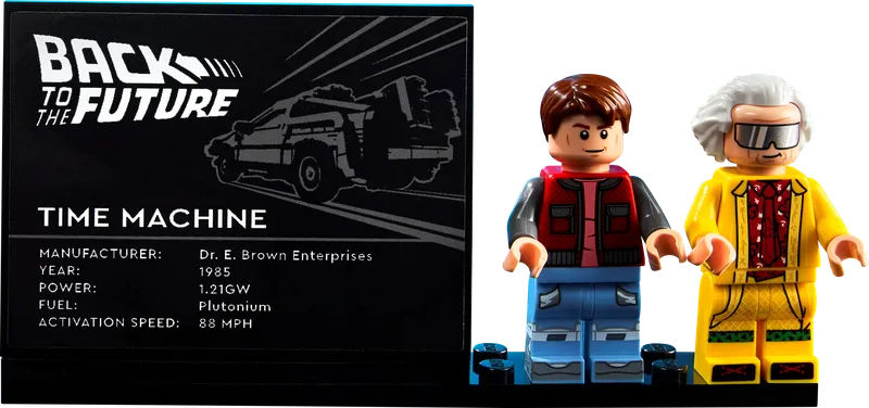 Back to the Future Time Machine von LEGO – Produktfoto 8 von 13