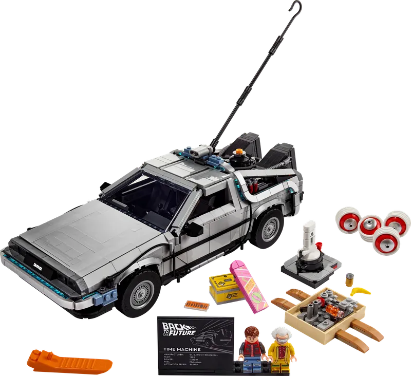 LEGO 10300 Back to the Future Time Machine, 1.872 stenen