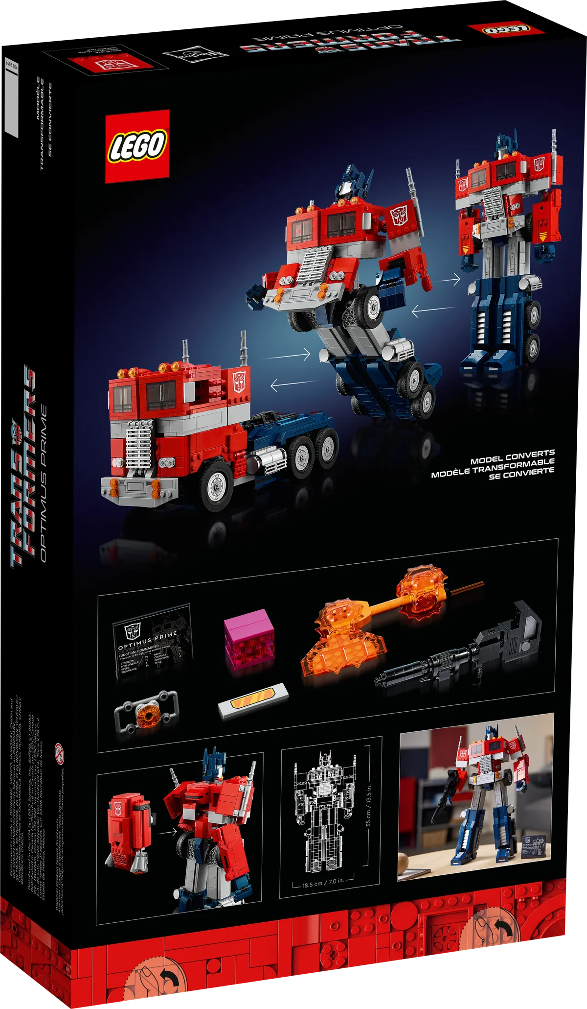 LEGO Optimus Prime (10302) - Bild 8