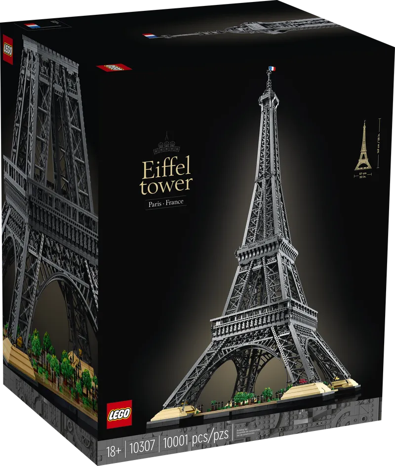 LEGO 10307 Eiffel tower detail image
