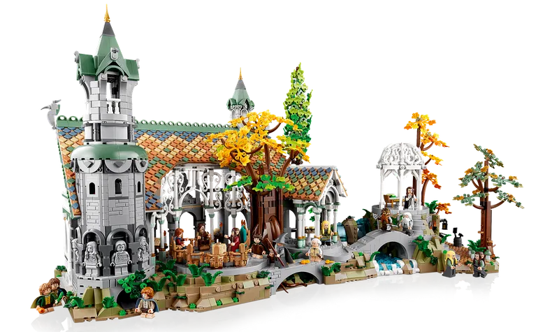LEGO 10316 THE LORD OF THE RINGS: RIVENDELL, 6.167 stenen
