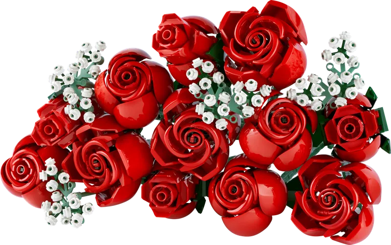 LEGO 10328 Bouquet of Roses detail image