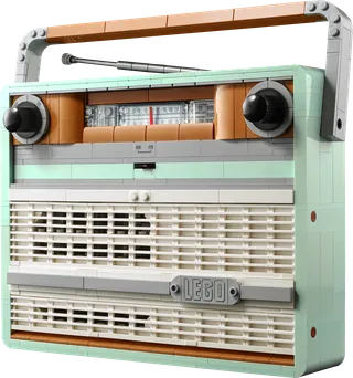 Retro Radio von LEGO – Produktfoto 4 von 11