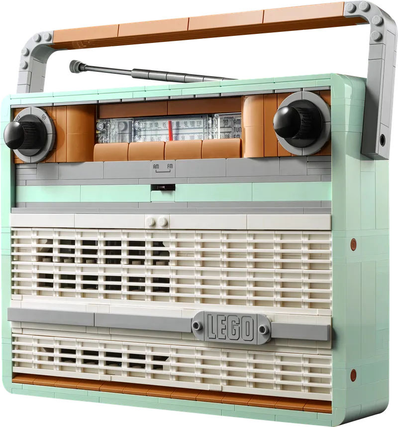 Retro Radio von LEGO – Produktfoto 4 von 11