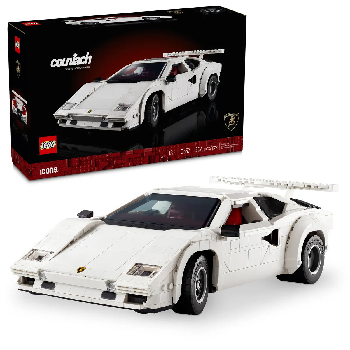 LEGO Lamborghini Countach 5000 Quattrovalvole (10337) - Bild 6