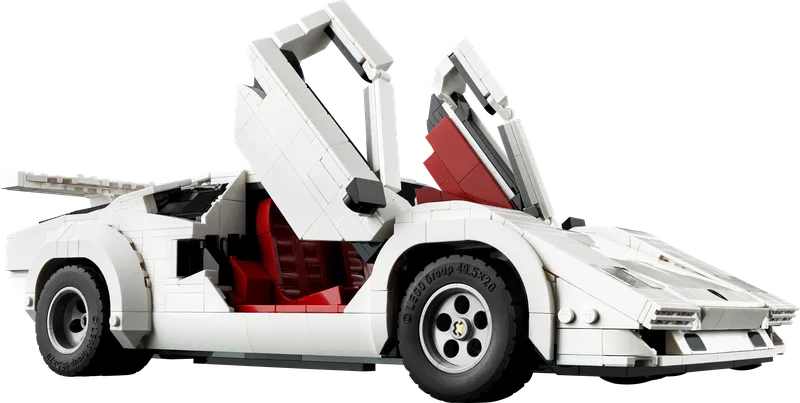 Lamborghini Countach 5000 Quattrovalvole från LEGO – produktbild 3 av 11