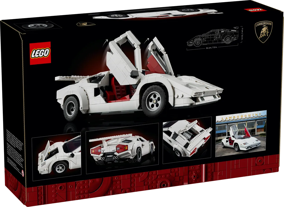 LEGO Lamborghini Countach 5000 Quattrovalvole (10337) - Bild 7