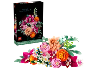 Pretty Pink Flower Bouquet fra LEGO – produktbillede 2 af 18