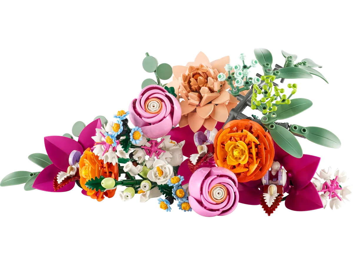 LEGO Pretty Pink Flower Bouquet (10342) - Bild 1