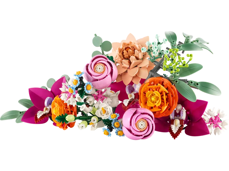 LEGO 10342 Pretty Pink Flower Bouquet detail image