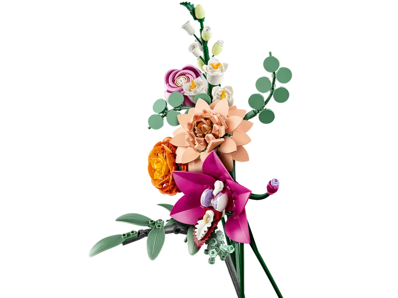 Pretty Pink Flower Bouquet fra LEGO – produktbillede 8 af 18