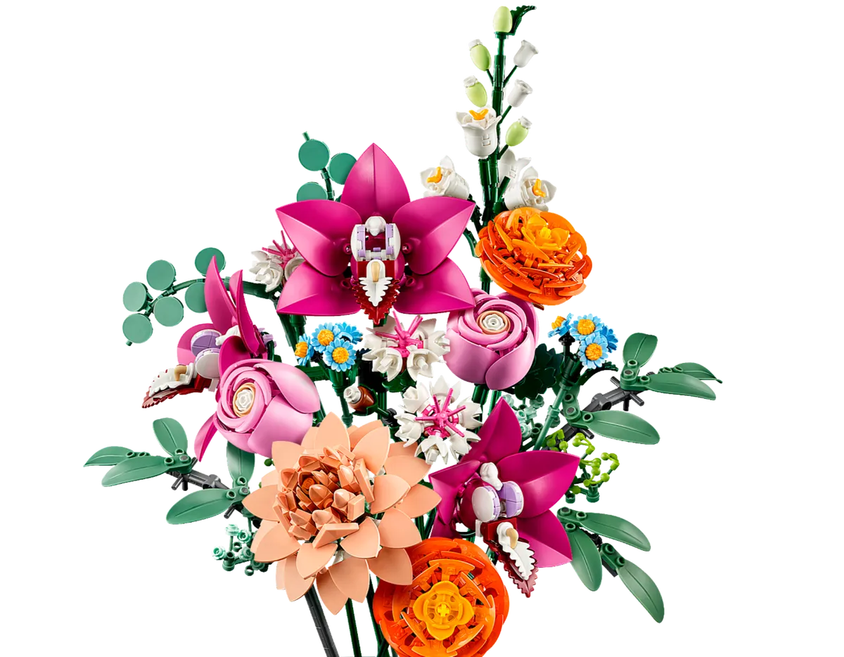 LEGO Pretty Pink Flower Bouquet (10342)