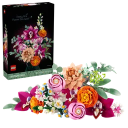 LEGO Pretty Pink Flower Bouquet (10342) - afbeelding 3