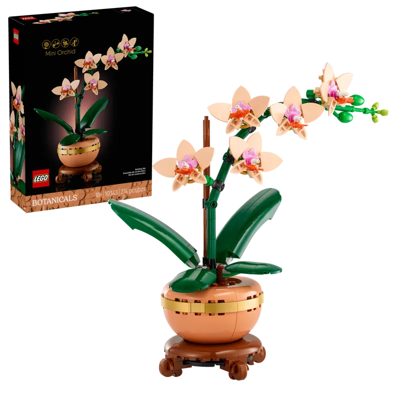 Miniorchidee van LEGO – productfoto 2 van 9
